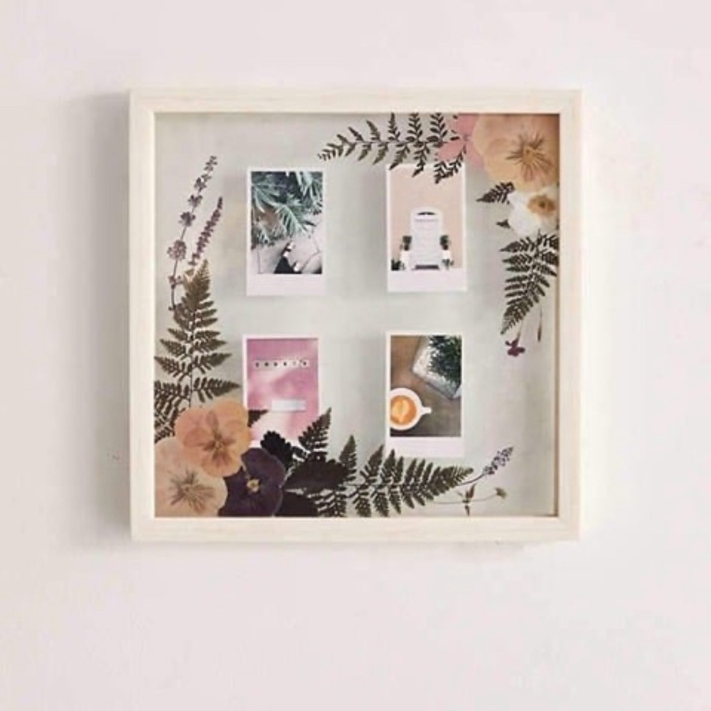 Urban Outfitters Floral 12x12 Picture Float Frame